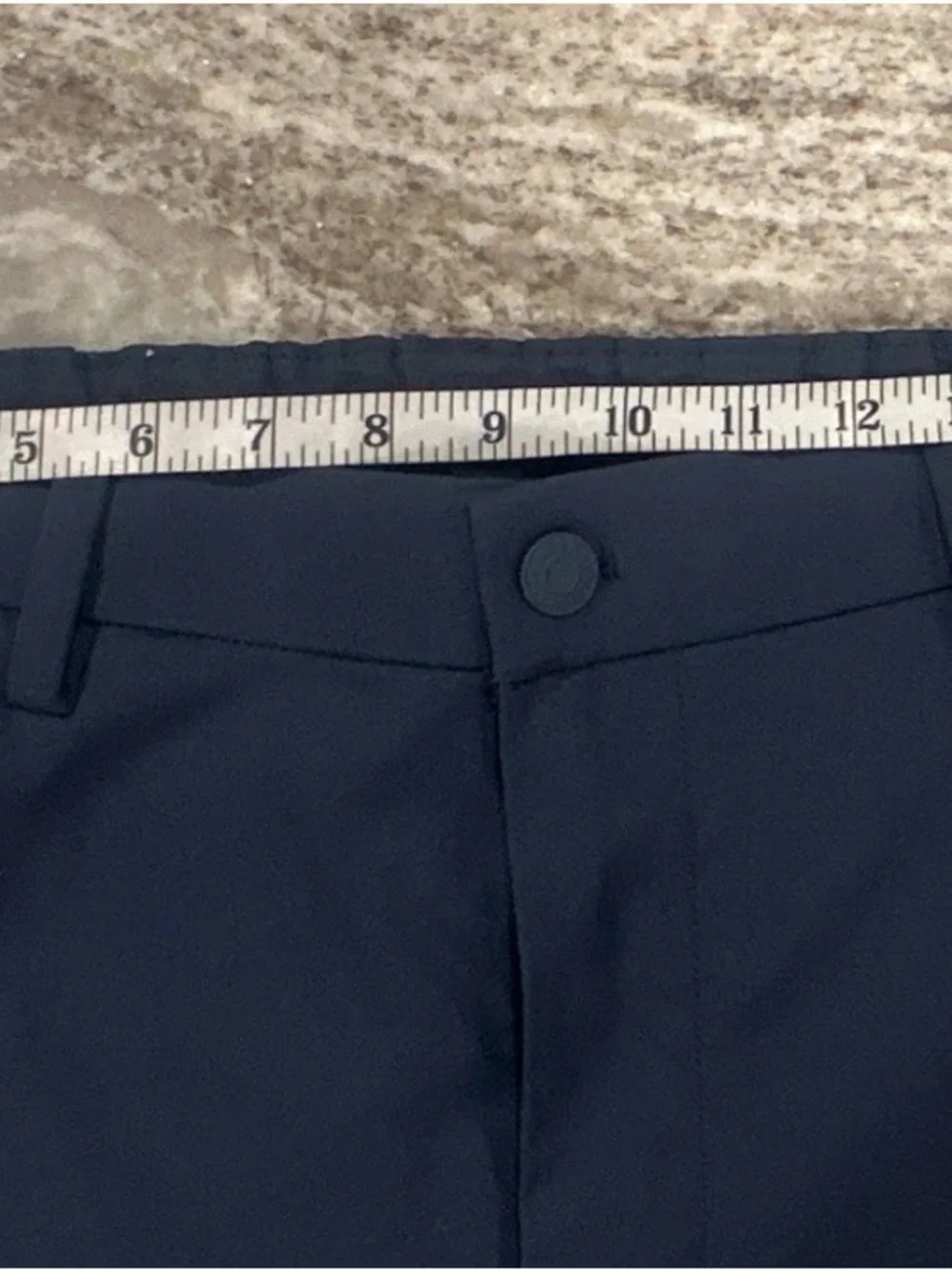 Banana Republic Men's Navy Straight Dress Pants